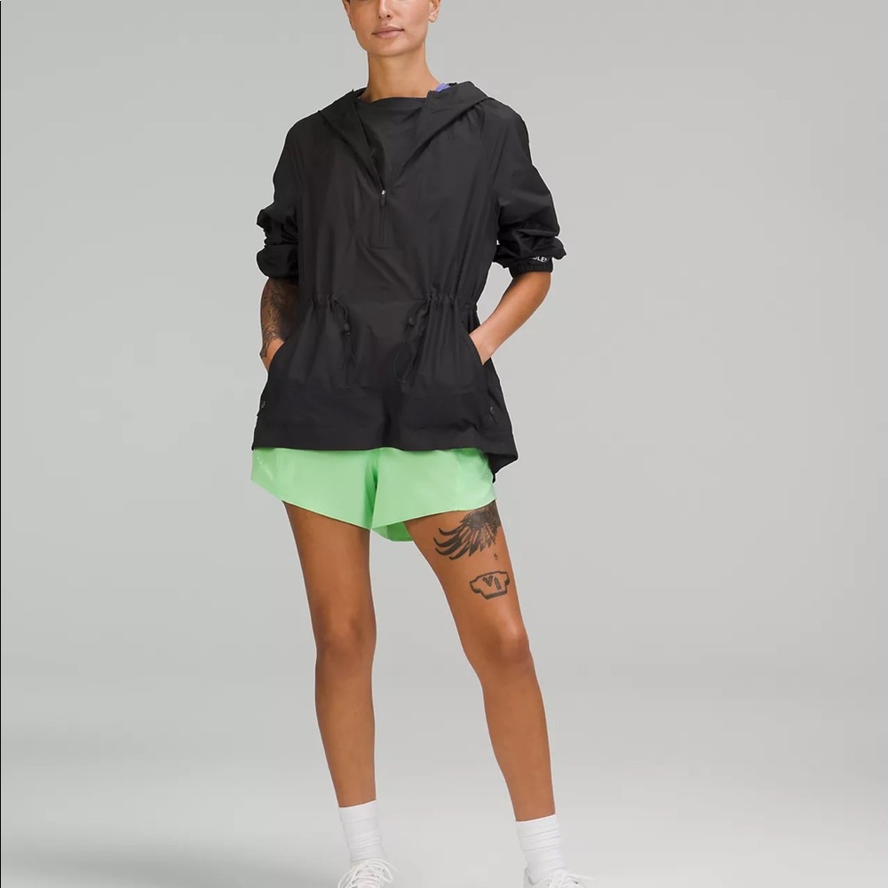 lululemon cinch-waist 1/2 Zip Running Jacket